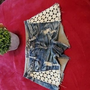 Vanilla Star Cut Off Shorts